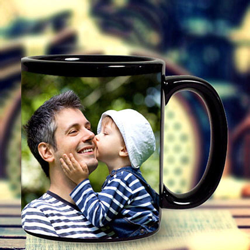 Personalized Black Mug: Unique Gifts 