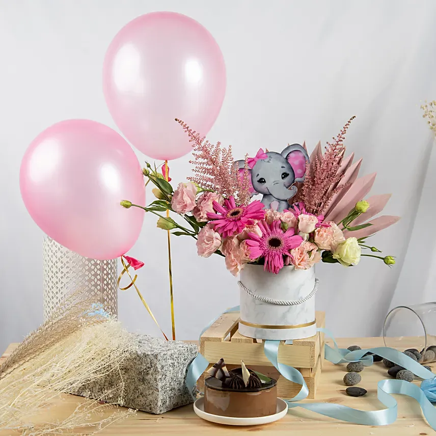 Little Princess Happiness Flower Combo: Balloons
