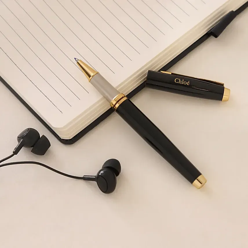 Personalised Roller Pen: Engraved Stationery