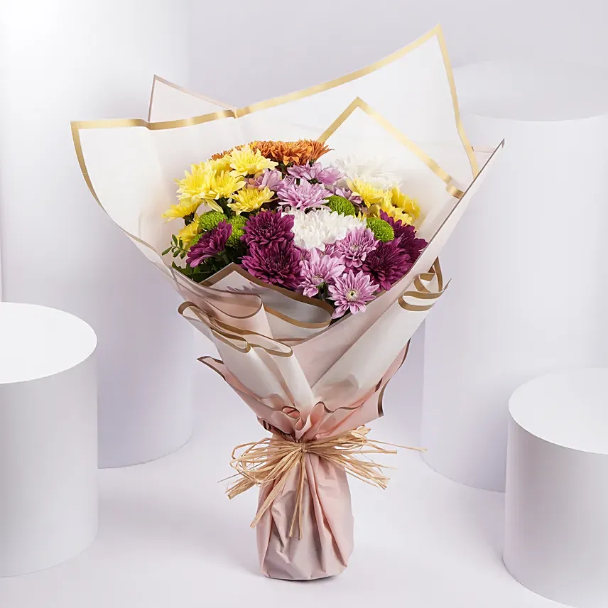 Mix Chrysanthemums Bouquet